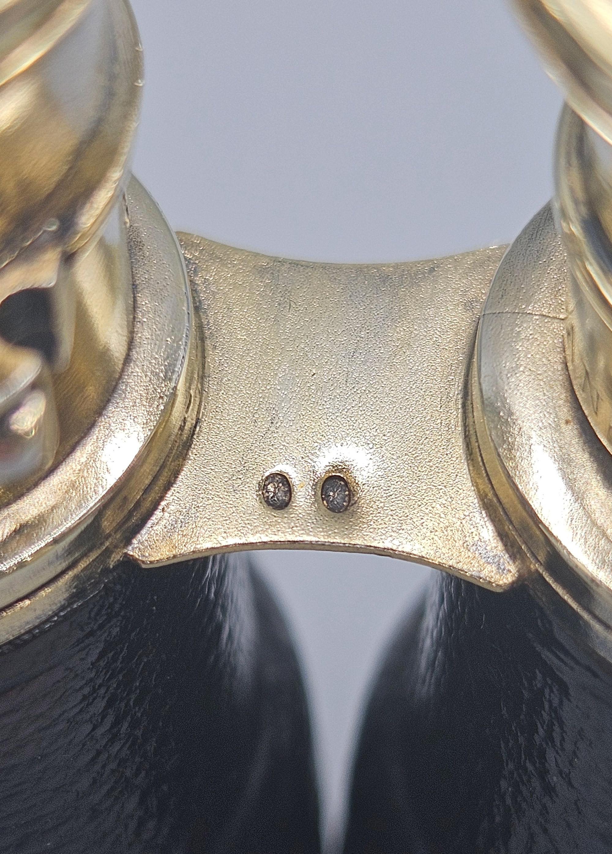 Sampsons Mordan Occhiali da opera in argento dorato Doppia bottiglia di profumo, astuccio, anni '70 del XIX secolo in vendita 9