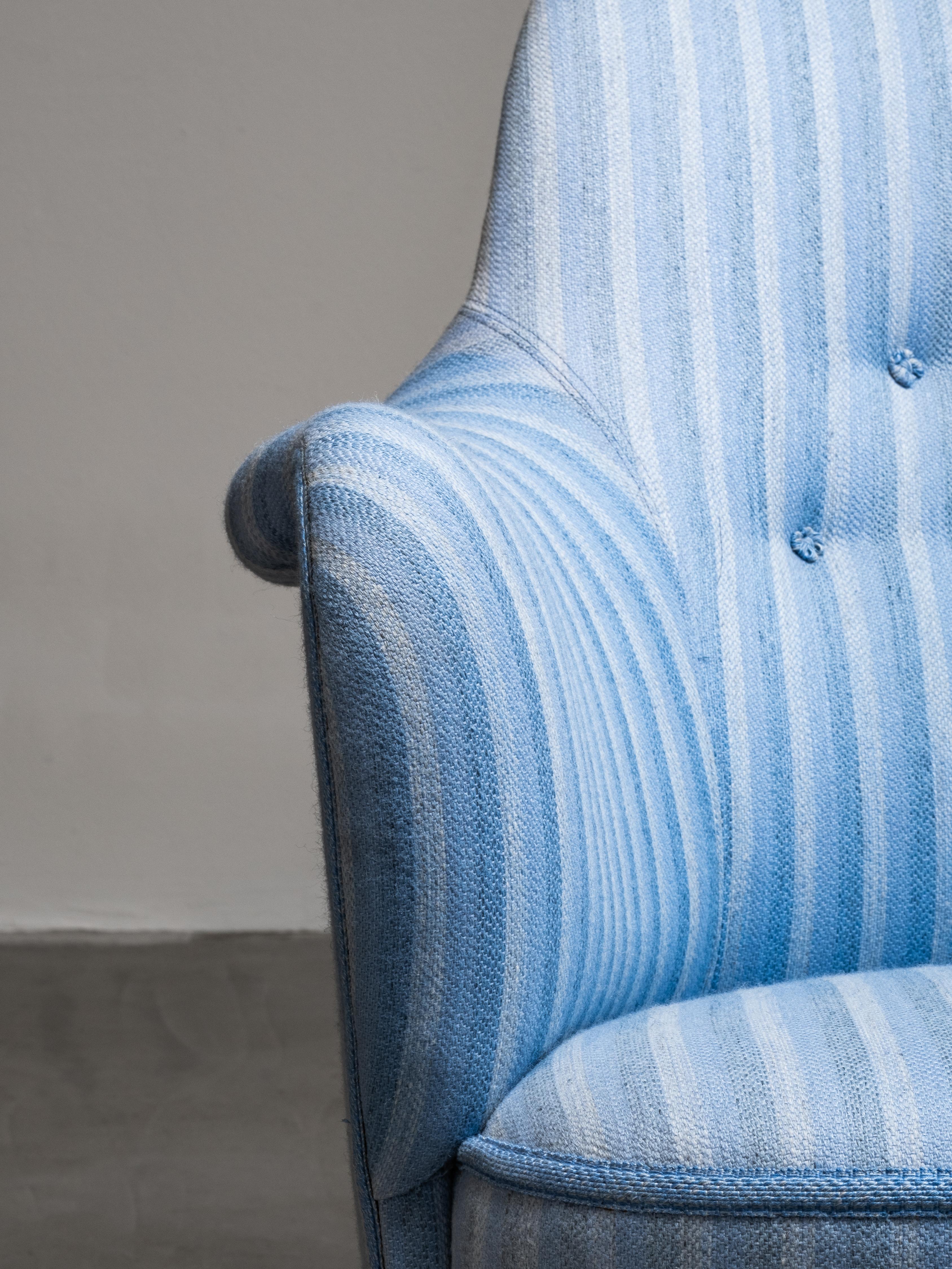 “Samsas” Sofa by Carl Malmsten for O.H. Sjögren, Sweden, 1960s For Sale 9