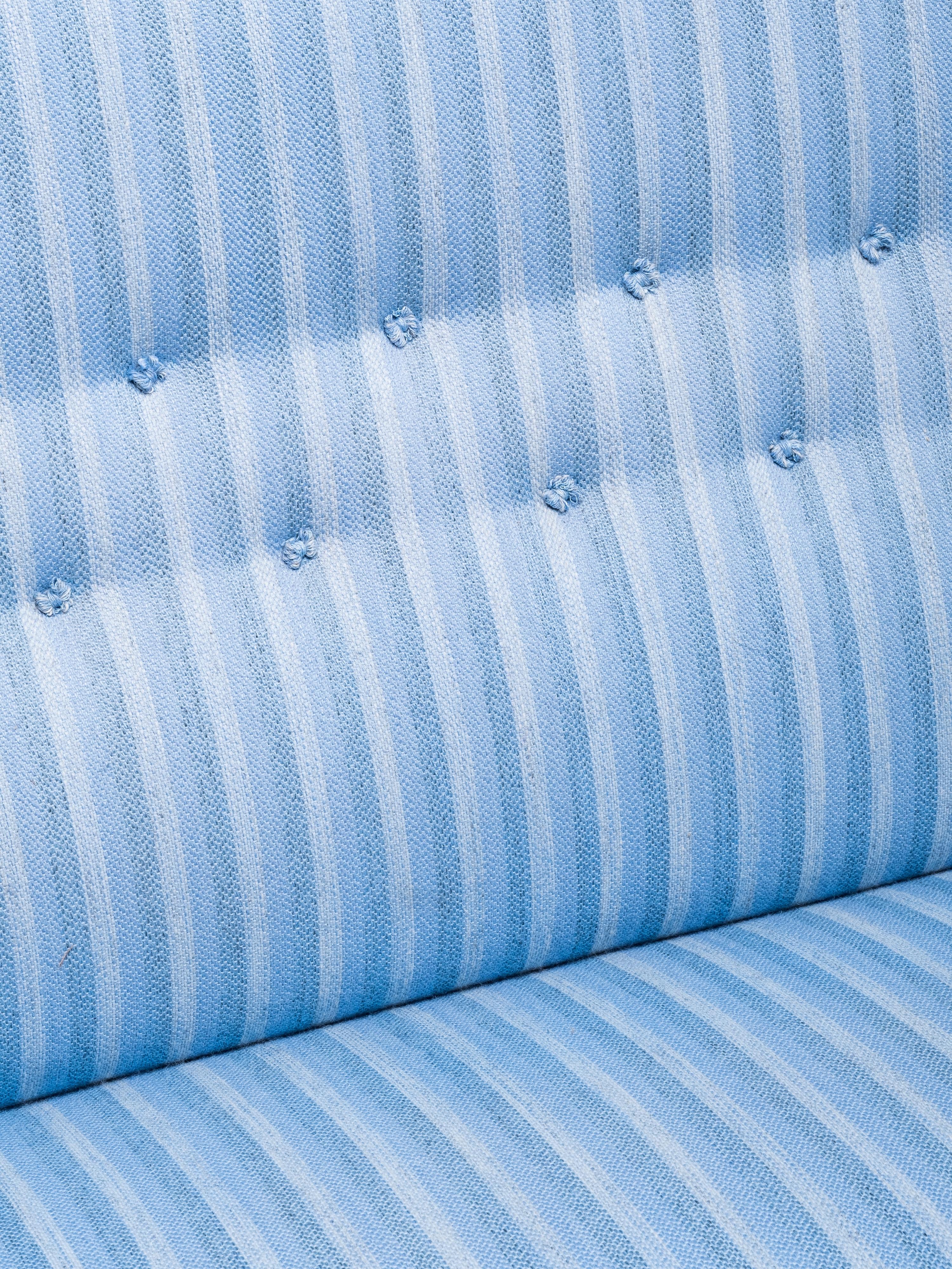 “Samsas” Sofa by Carl Malmsten for O.H. Sjögren, Sweden, 1960s For Sale 10