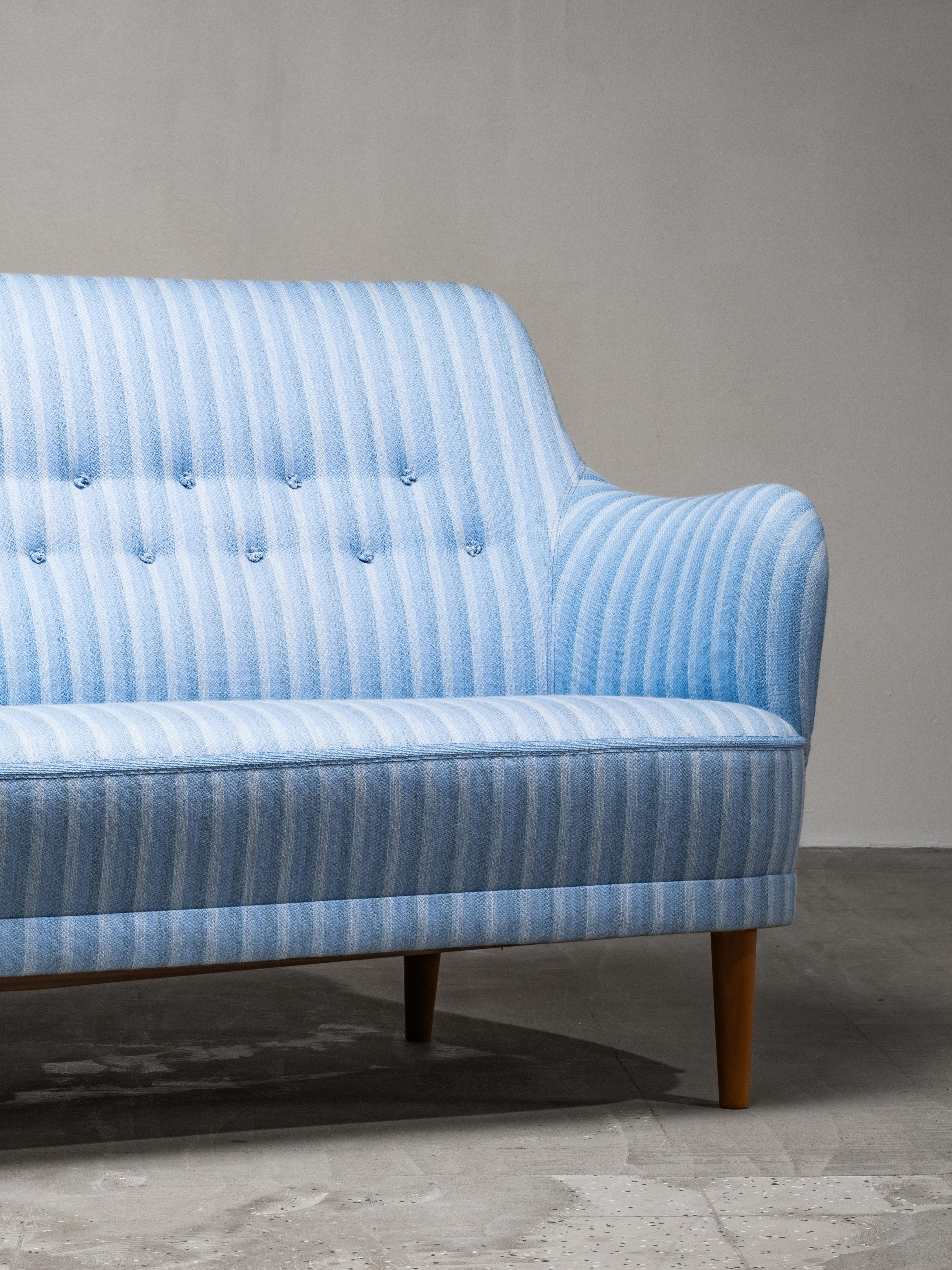 Scandinavian Modern “Samsas” Sofa by Carl Malmsten for O.H. Sjögren, Sweden, 1960s For Sale