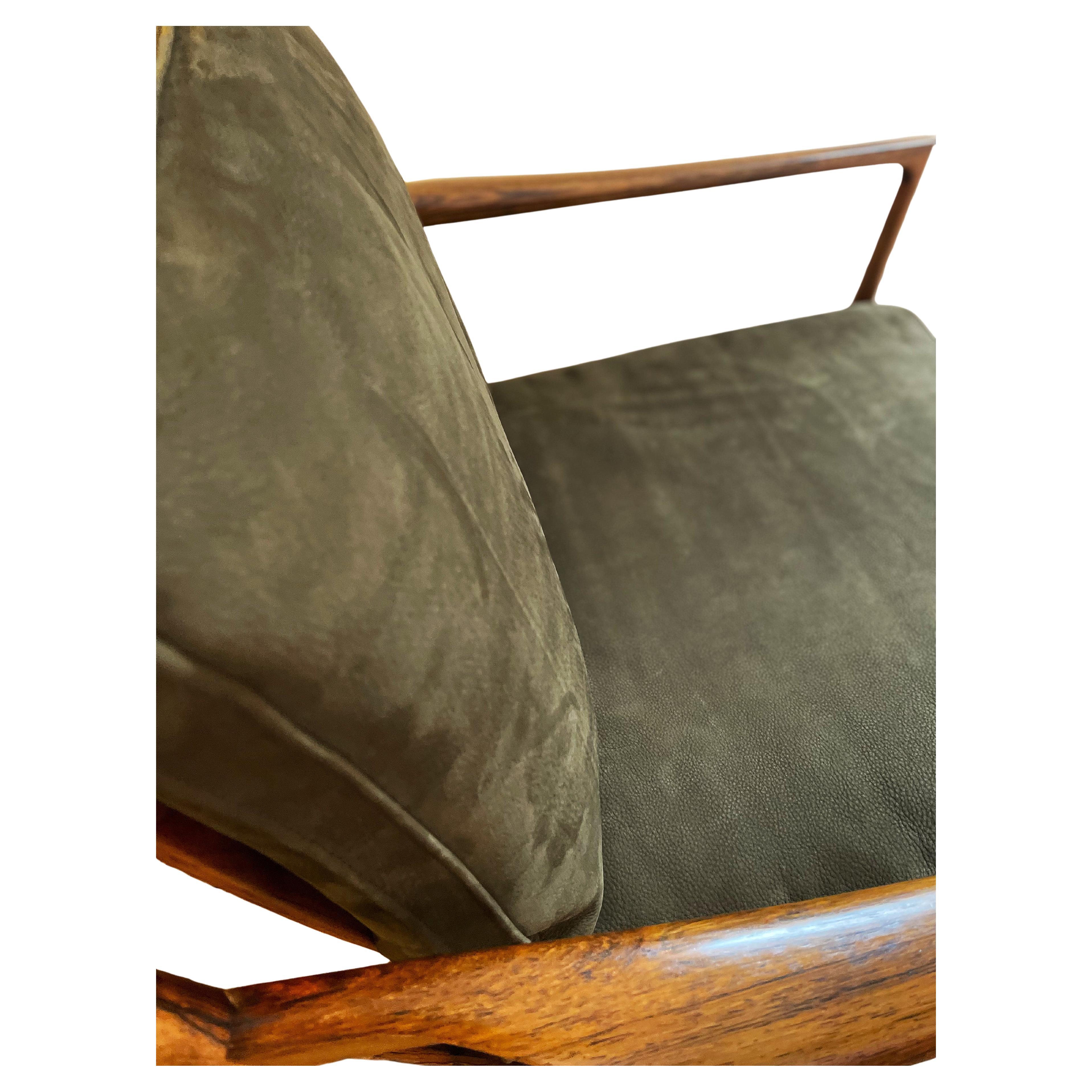 Samso lounge chairs by Ib Kofod Larsen In Good Condition For Sale In PARIS, FR