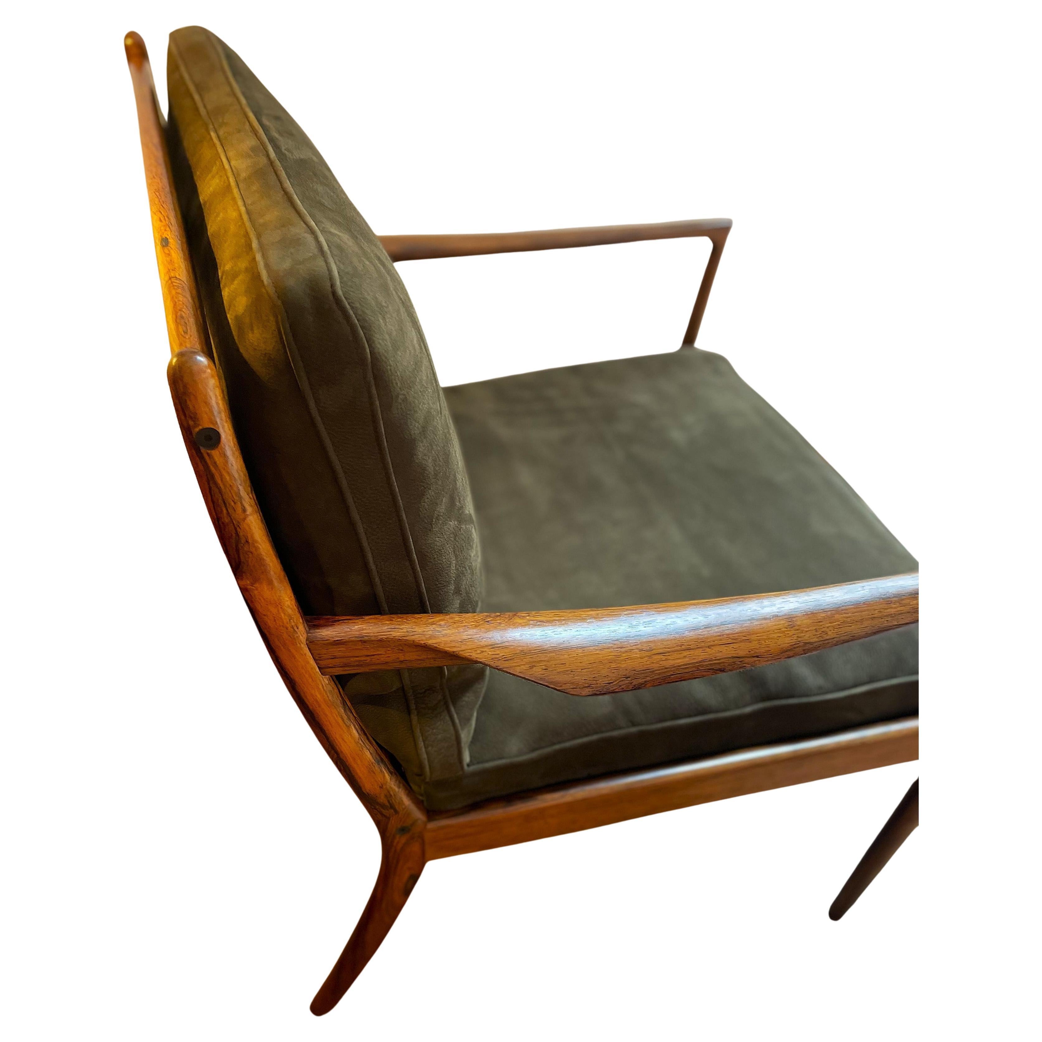 Mid-20th Century Samso lounge chairs by Ib Kofod Larsen For Sale