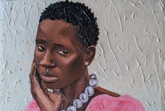 Gaze - 21st Century, Contemporary, Portrait, Africa Women, Modern