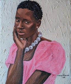 Gaze - 21. Jahrhundert, Zeitgenössisch, Porträt, Afrika Frauen, Modern