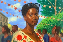Mary's Day Out - 21st Century, Contemporary, Figurative Portrait, Africa, Modern