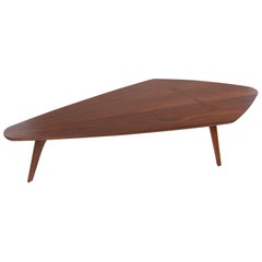 Samson Berman Solid Walnut Studio Coffee Table