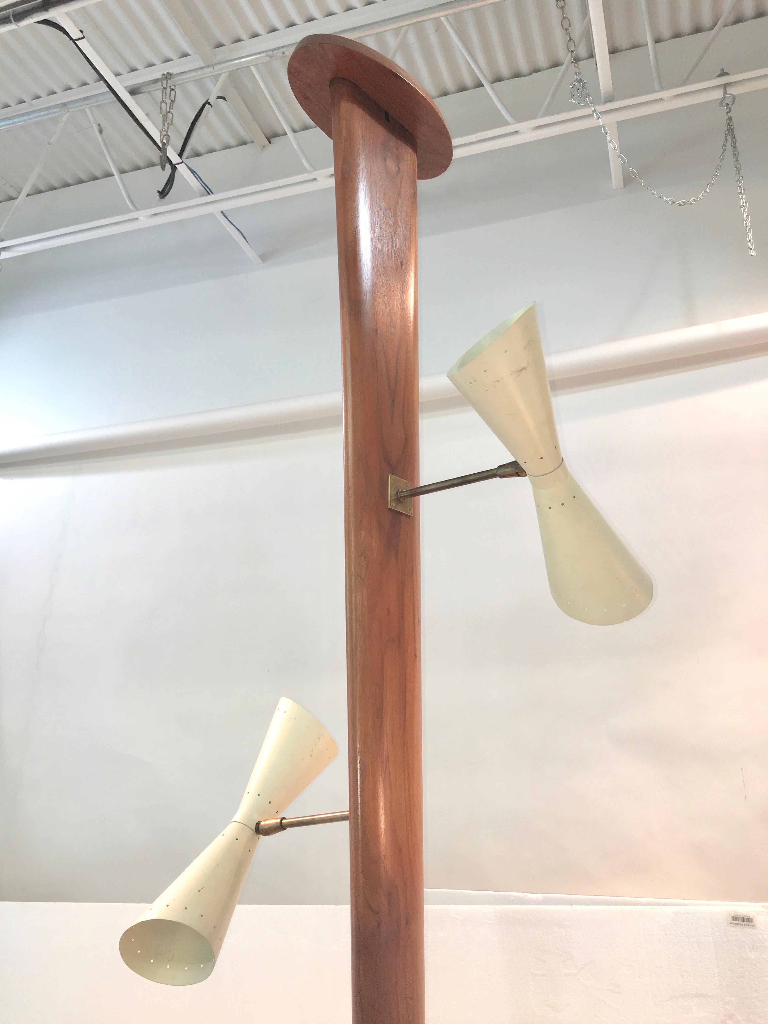 Lampadaire Samson Berman Studio avec table intégrée en vente 3