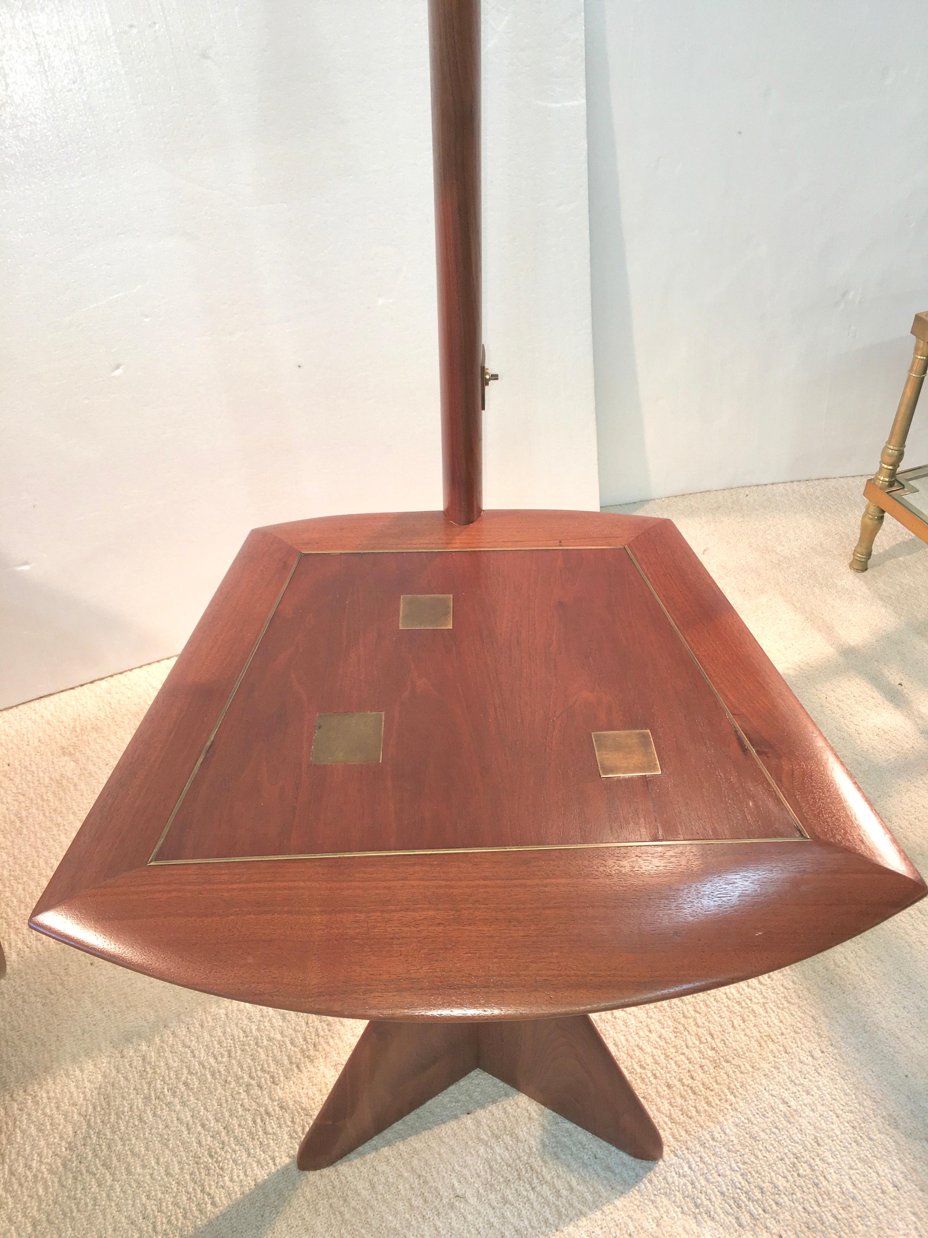 Samson Berman Studio Floor Lamp with Integrated Table For Sale 3