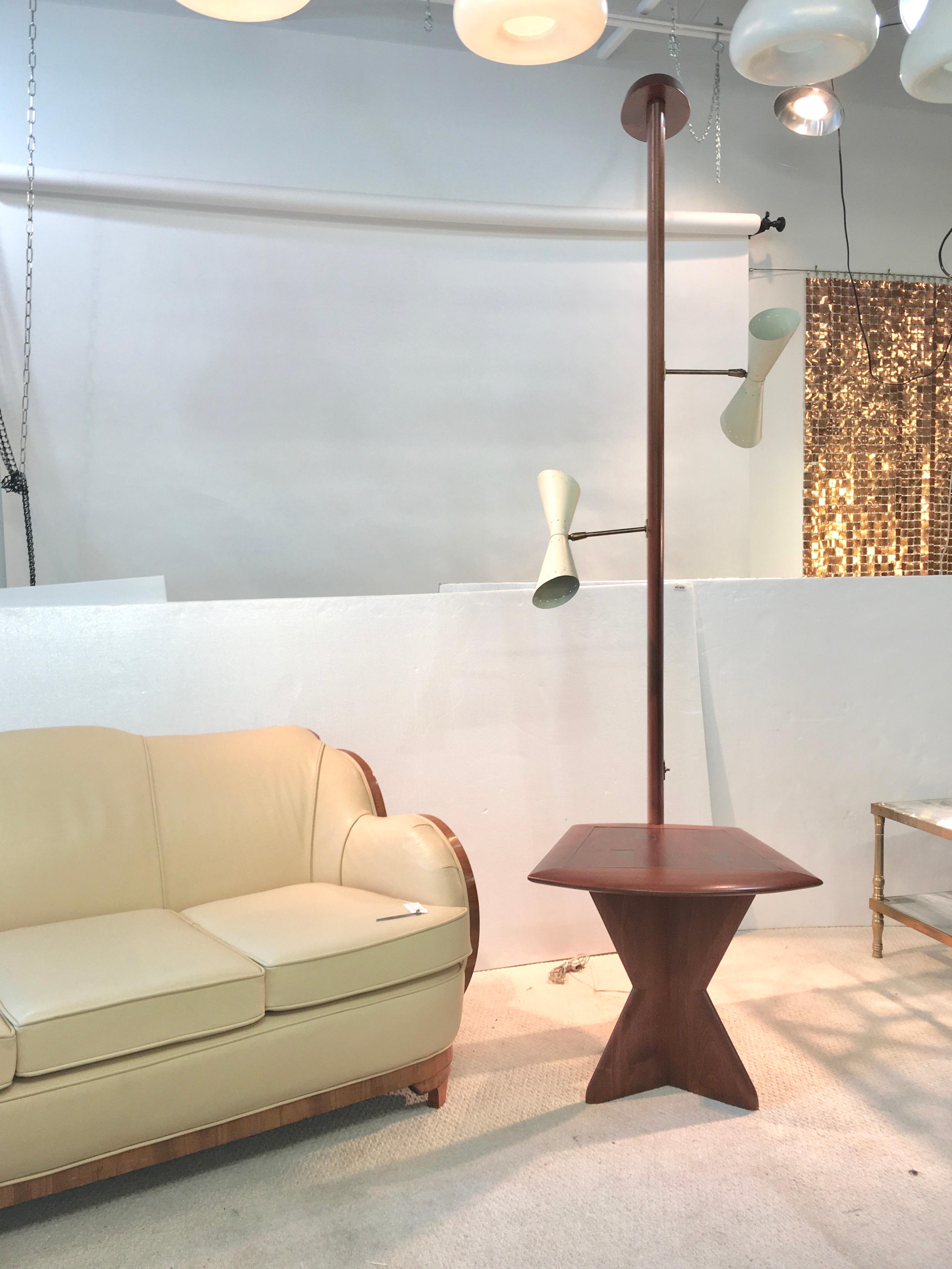 Samson Berman Studio Floor Lamp with Integrated Table For Sale 5