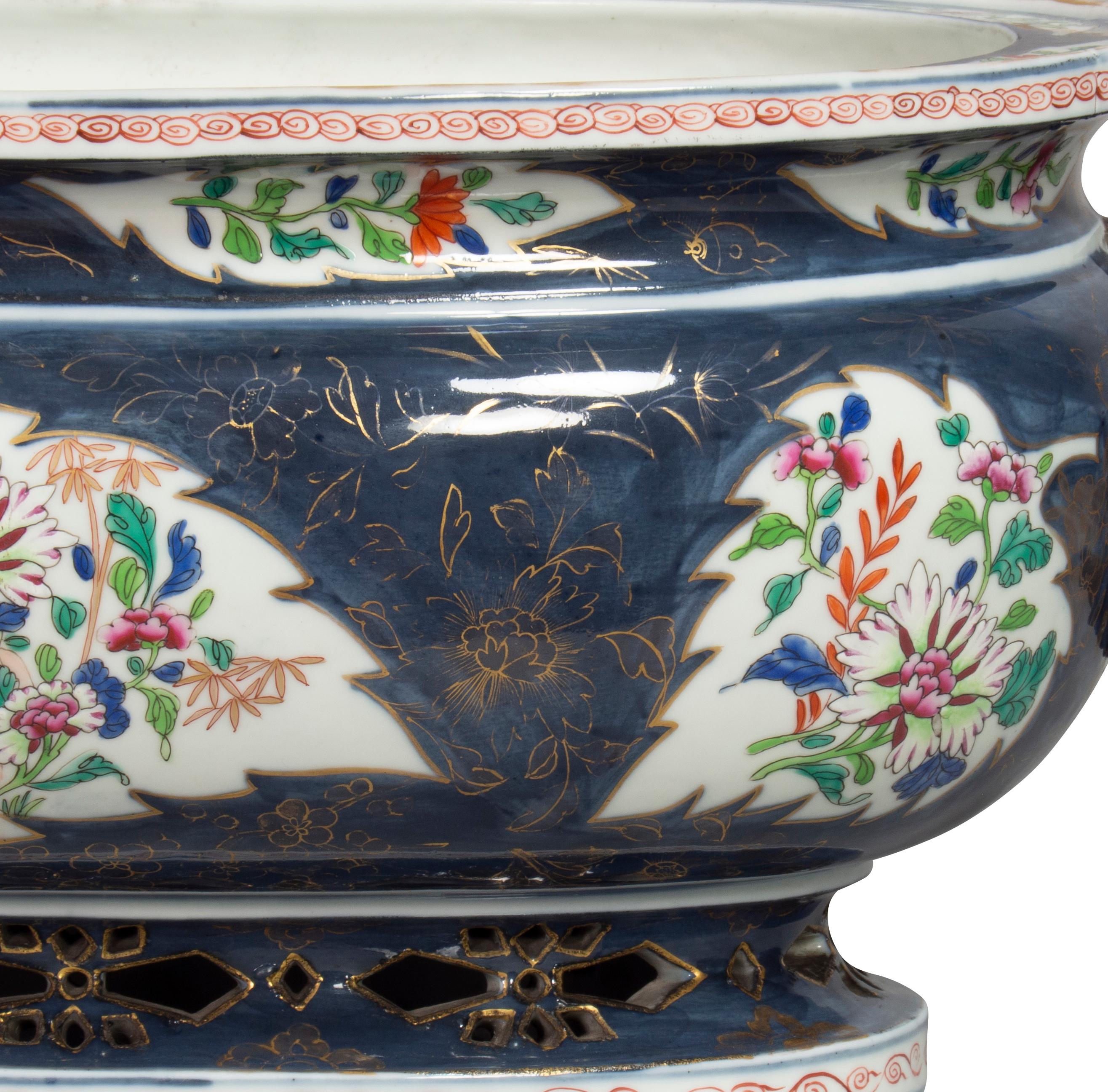 Late 18th Century Samson Chinese Export Style Basin Cooler For Sale