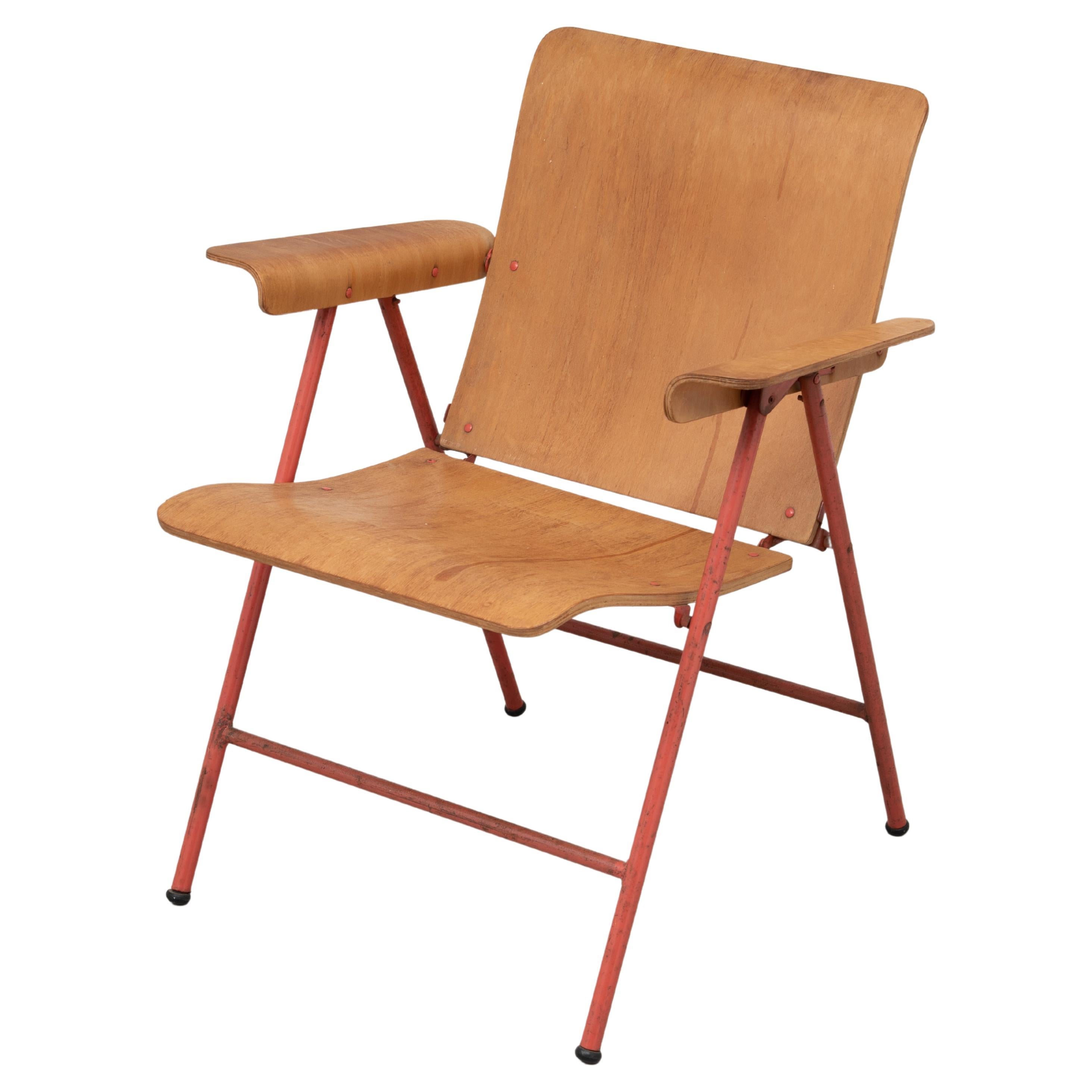 Samson Folding Chair Russel Wright Shwayder Bros Inc. 1950s For Sale