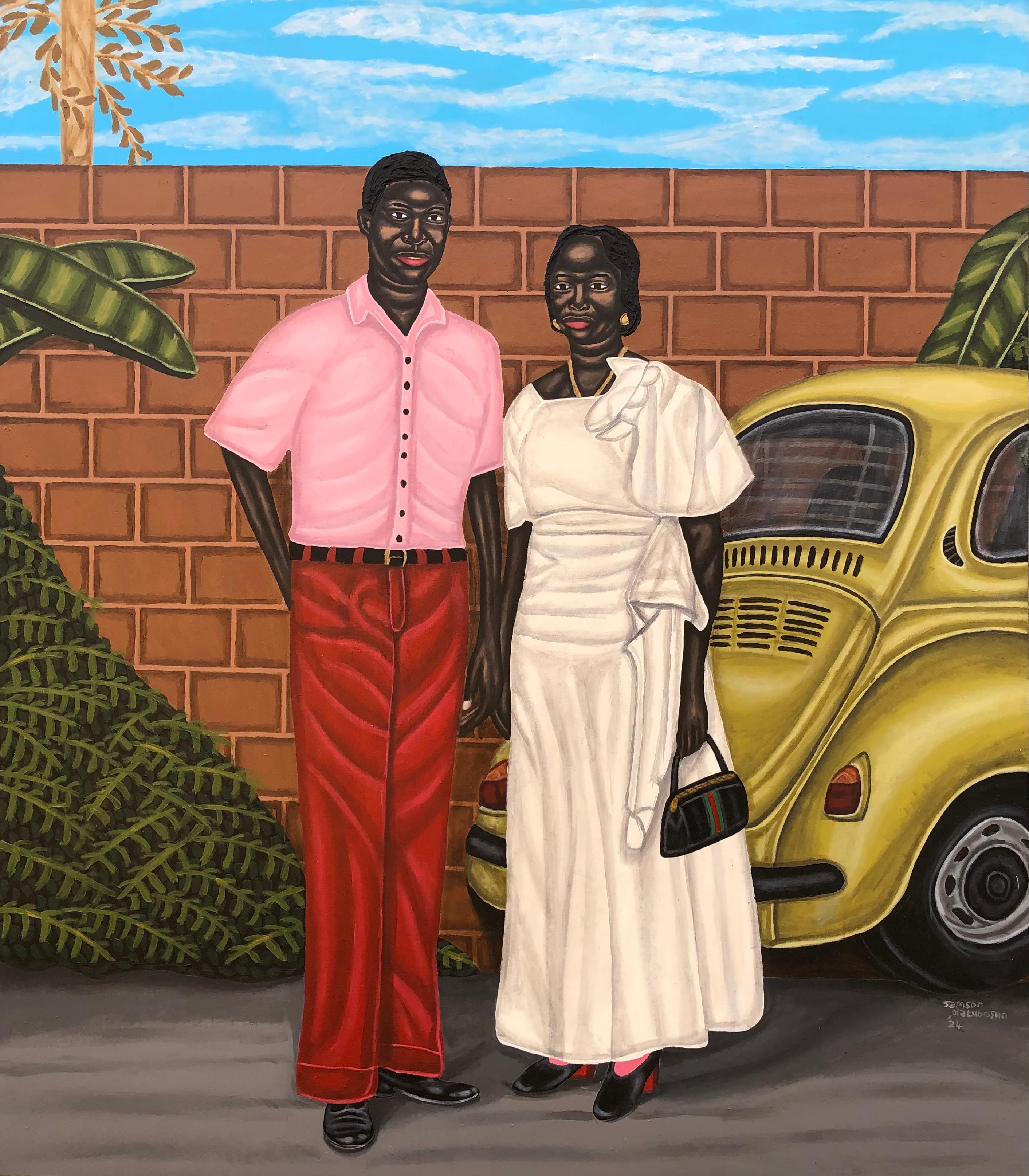 It Takes Two to Tango 1 - 21st Century, Contemporary, Figurative, Couple, Love