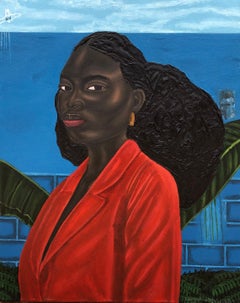 Resilient Stare - XXI secolo, Contemporaneo, Figurativo, Tecnica mista, Donne