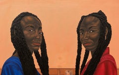 Together As It Blooms Again -21st Century, Contemporary, Figurative Women Floral