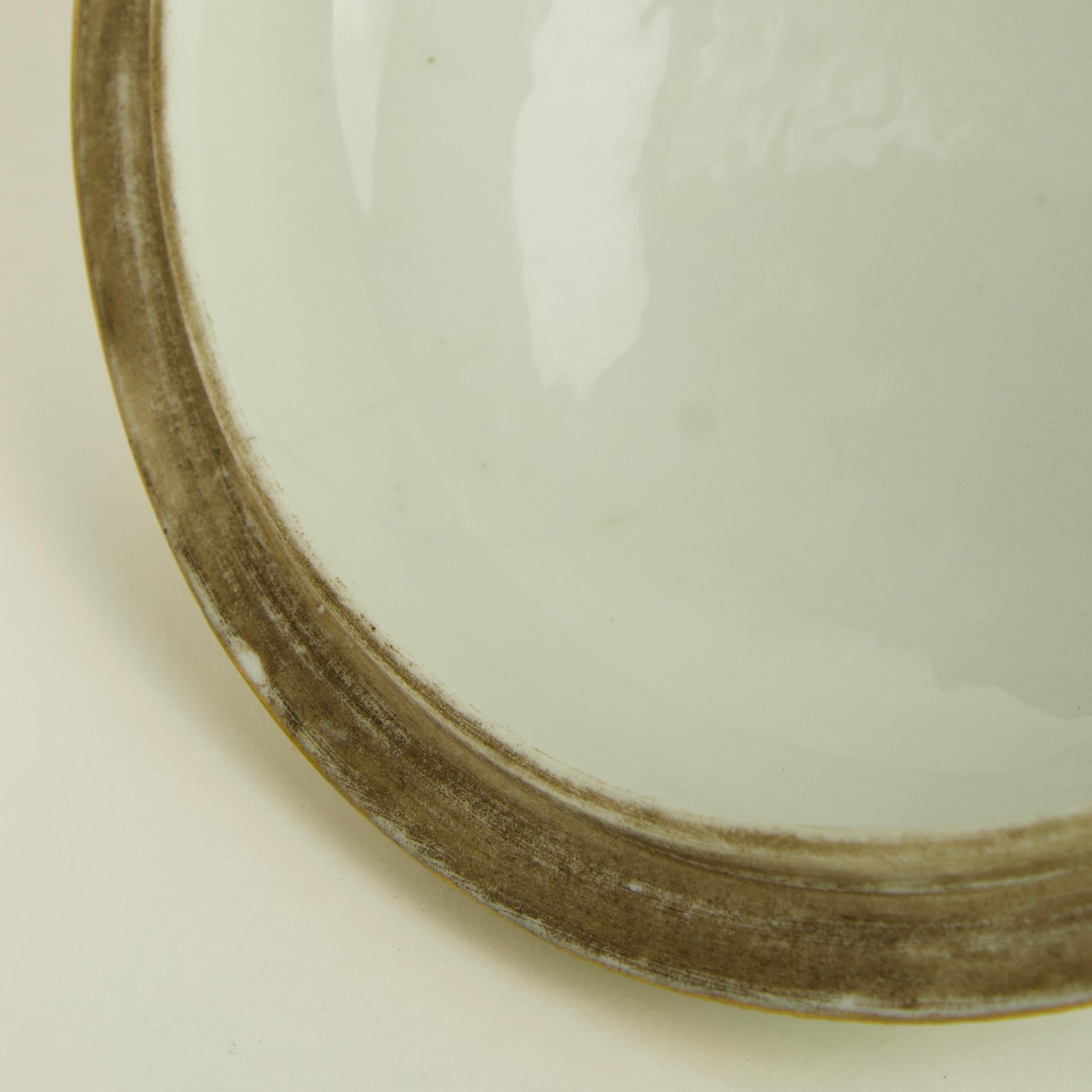 Bol et couvercle de monture Samson Paris en porcelaine d'inspiration Meissen du 19ème siècle en vente 7