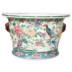Jardiniere en porcelaine Samson