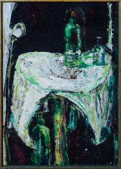Samson Schames Bar-Tisch-Gemälde, 1960
