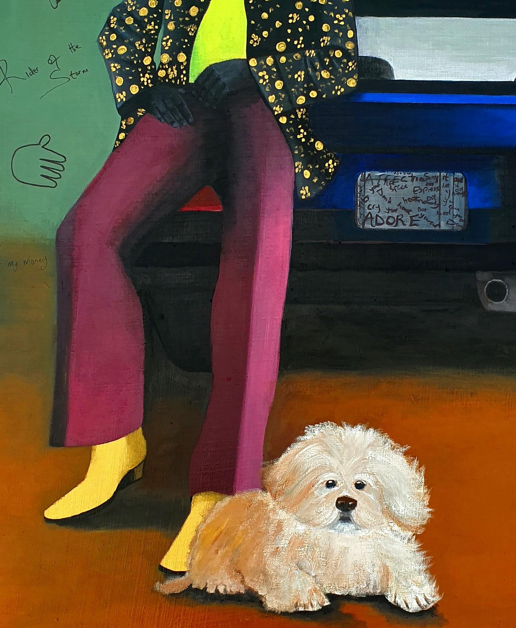 Ese amigo - Painting de Samson Toba