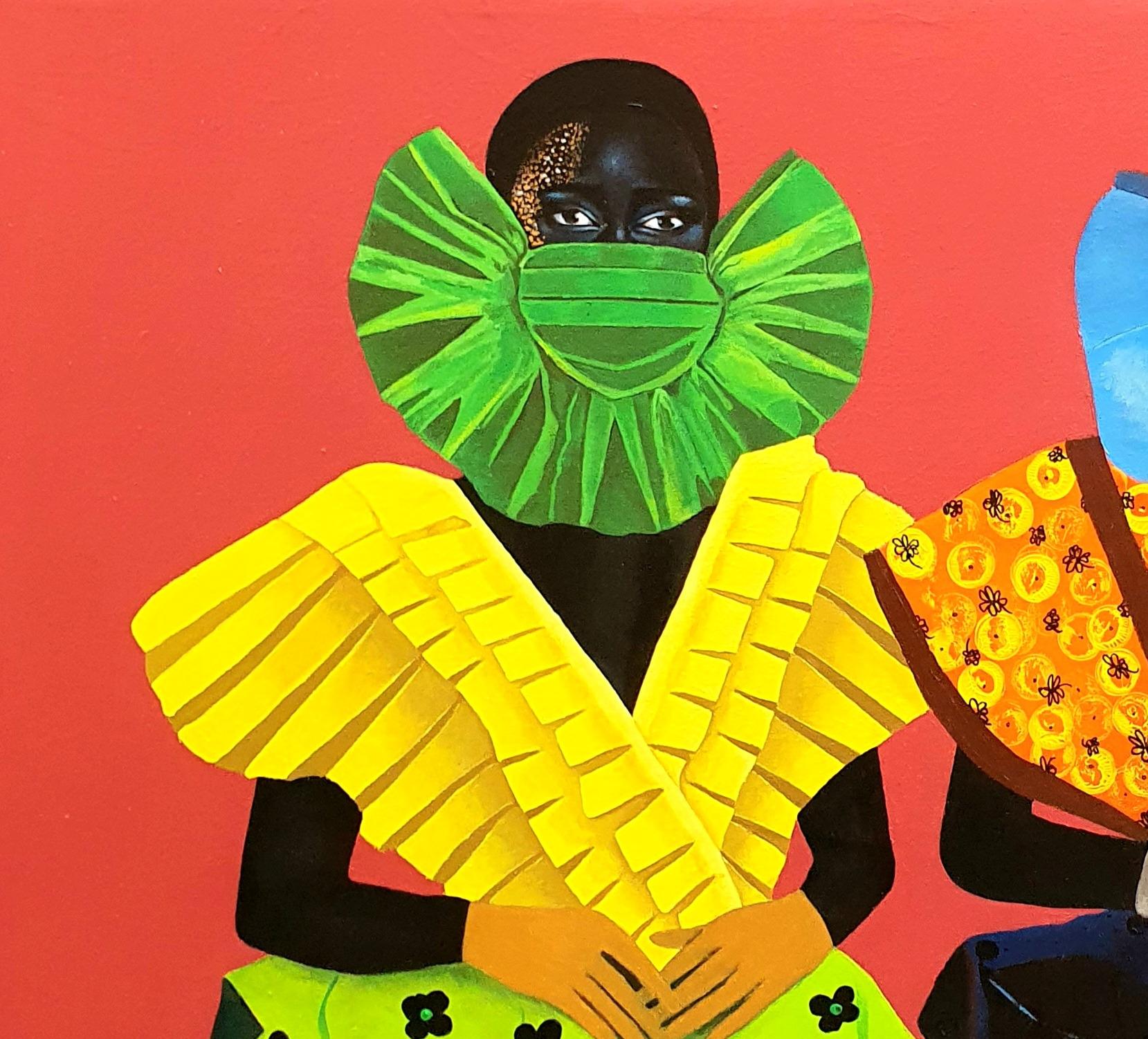 Cuando nos ven - Painting de Samson Toba