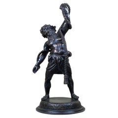 Samson, Vintage Bronze Sculpture
