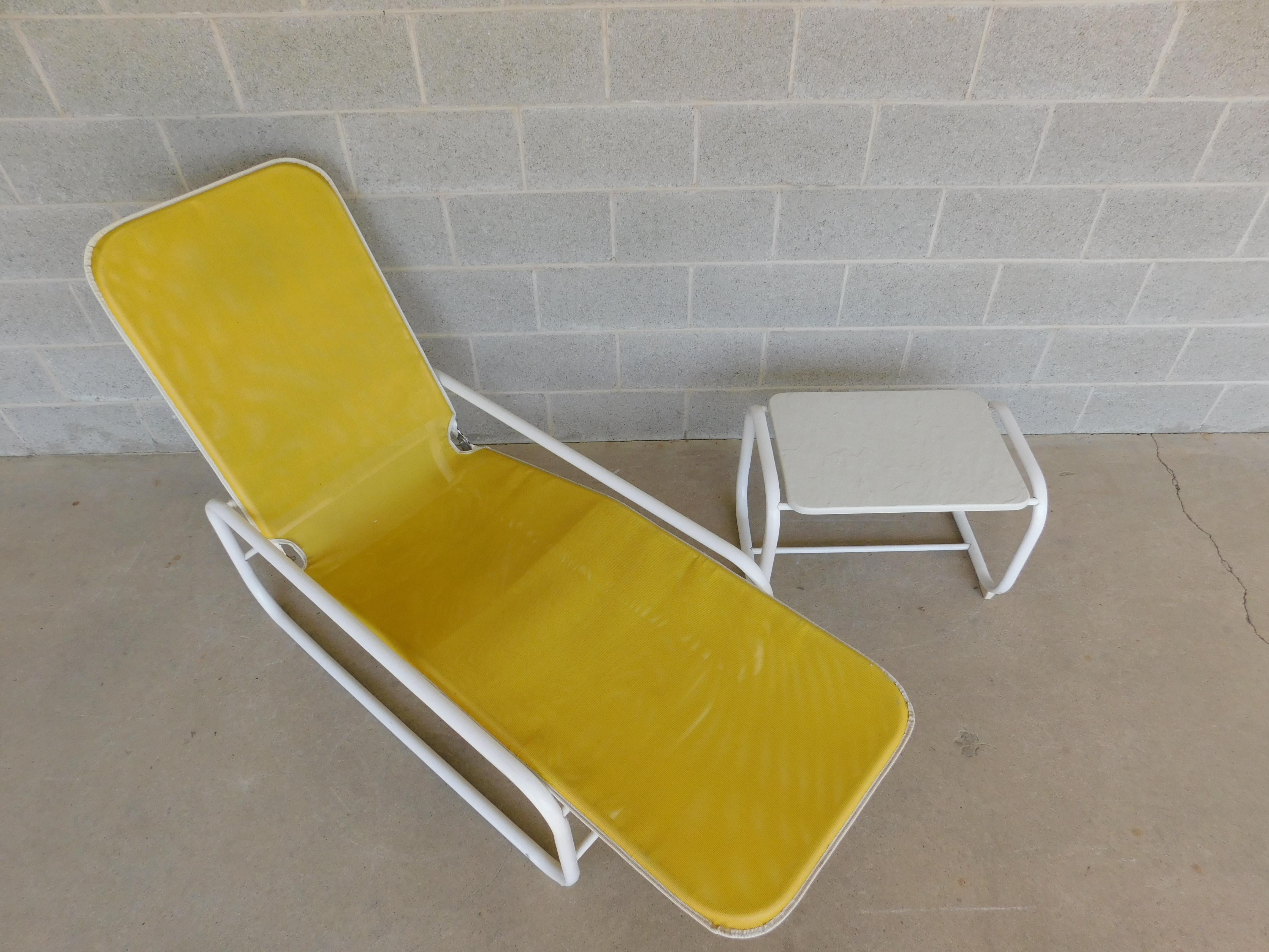 samsonite chaise lounge