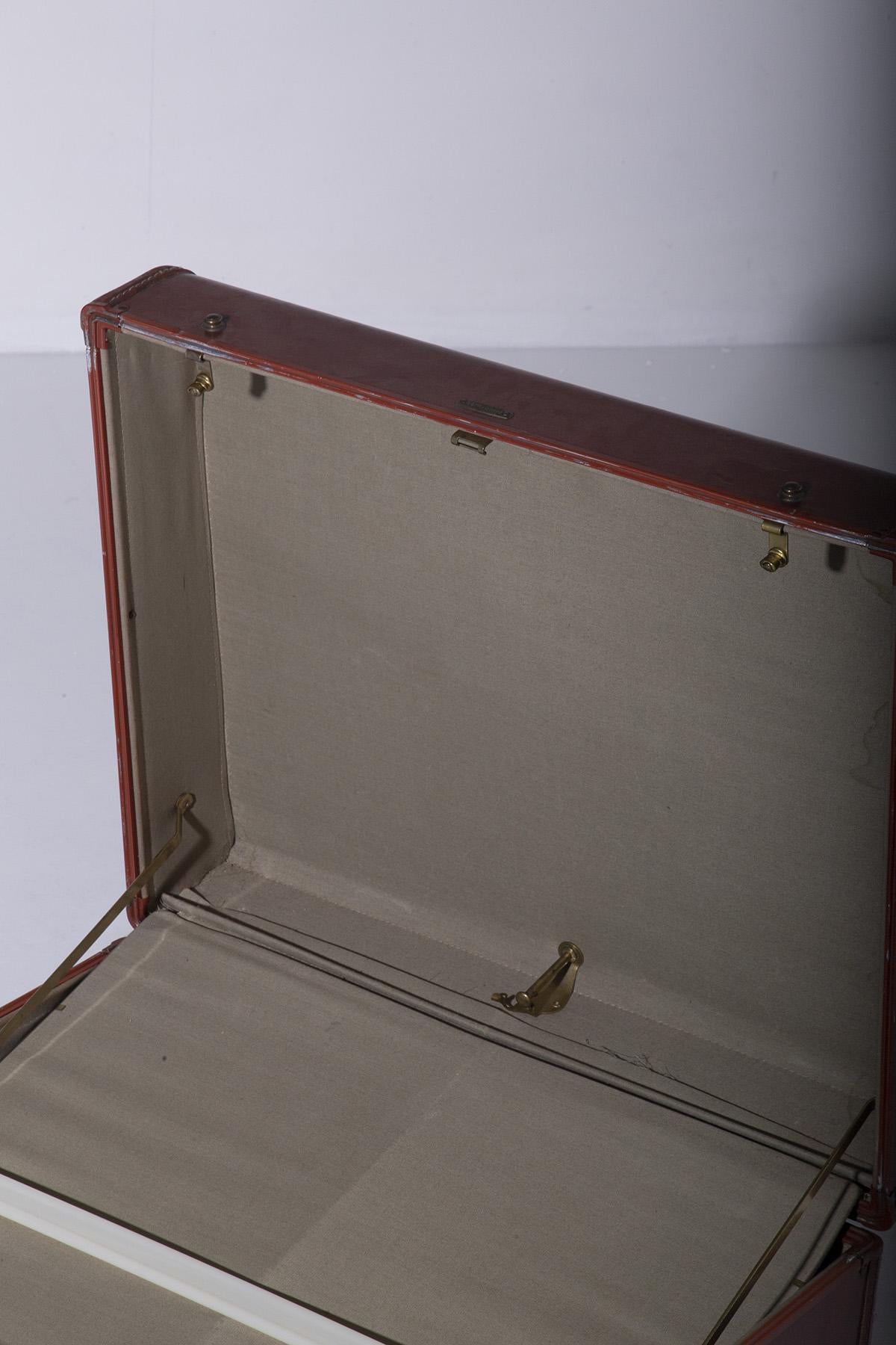 Samsonite Vintage-Koffer aus Leder im Angebot 6
