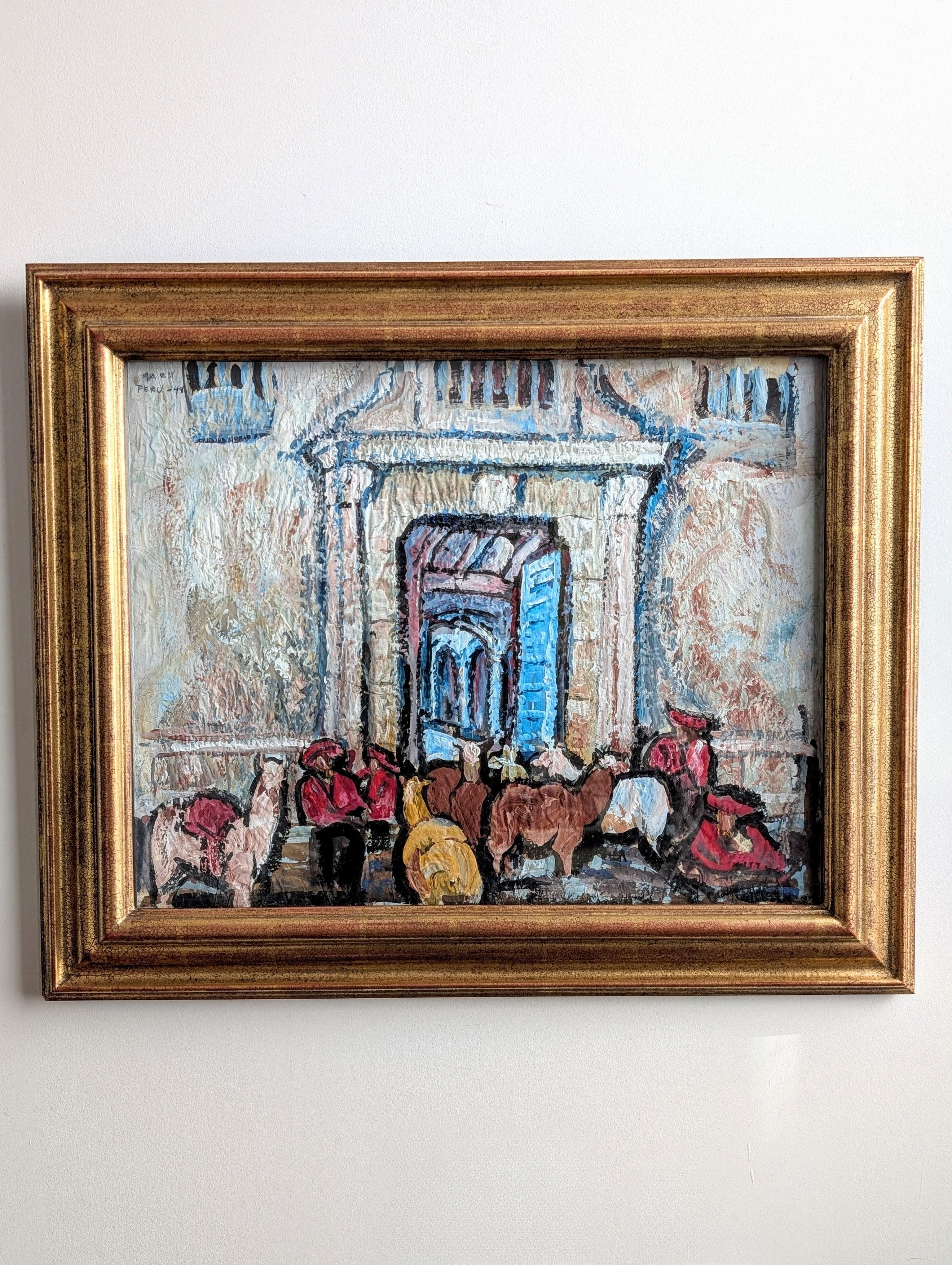 Samuel Abraham Marx (27. August 1885 - Januar 1964) war ein amerikanischer Architekt, Designer und Innenarchitekt. Er gilt allgemein als Modernist, der vom Internationalen Stil beeinflusst ist.

Öl auf Papier von Samuel A. Marx mit einer Darstellung