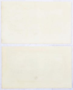 "Oakham Castle" and "Nottingham Park/Castle" from "Buck's Antiquities" /// UK