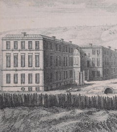 Winchester Palace, Southwark, London engraving after Samuel and Nathaniel Buck