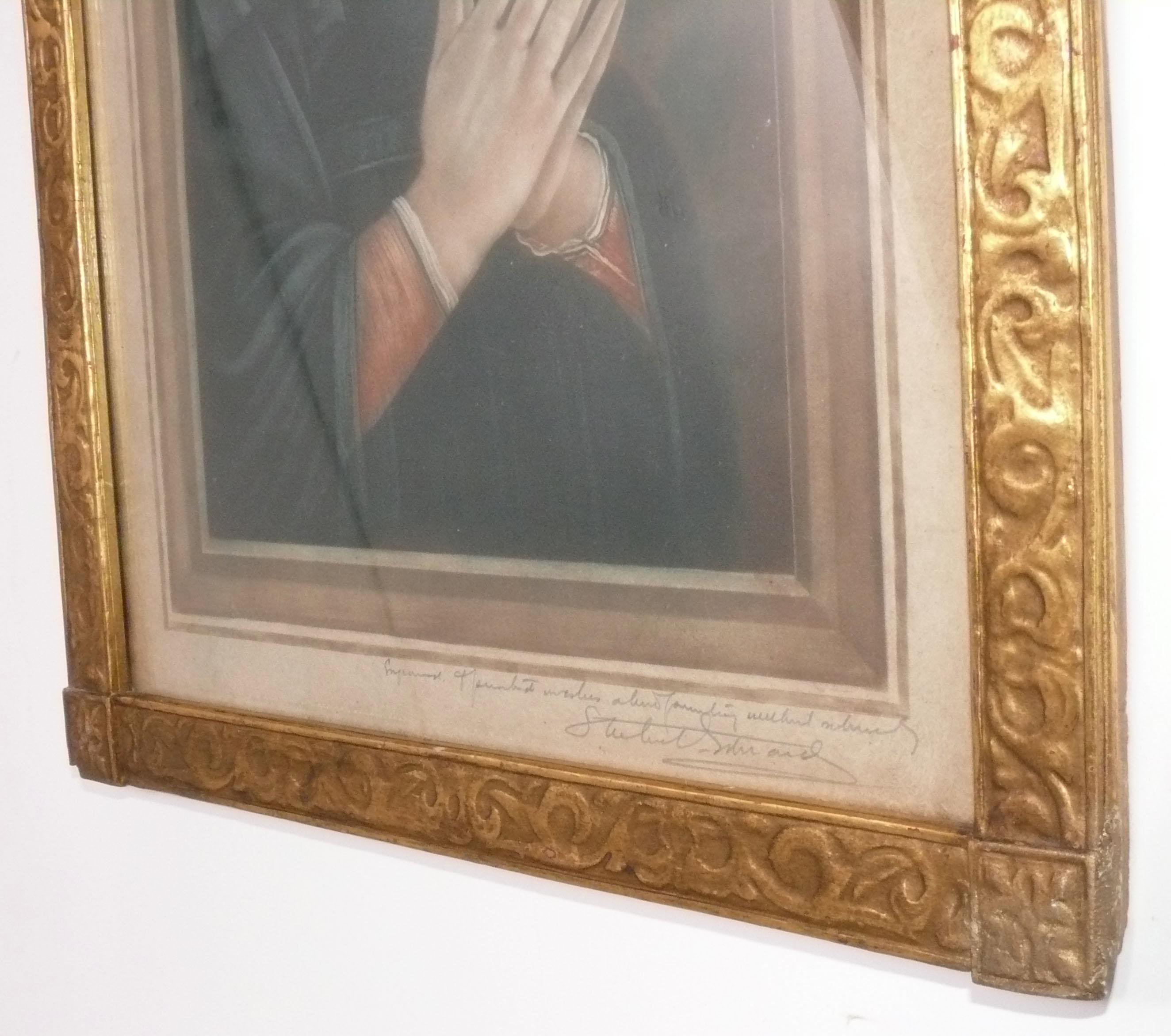 Samuel Arlent Edwards Mezzotinto-Gravuren in Giltwood Frames 18,25 