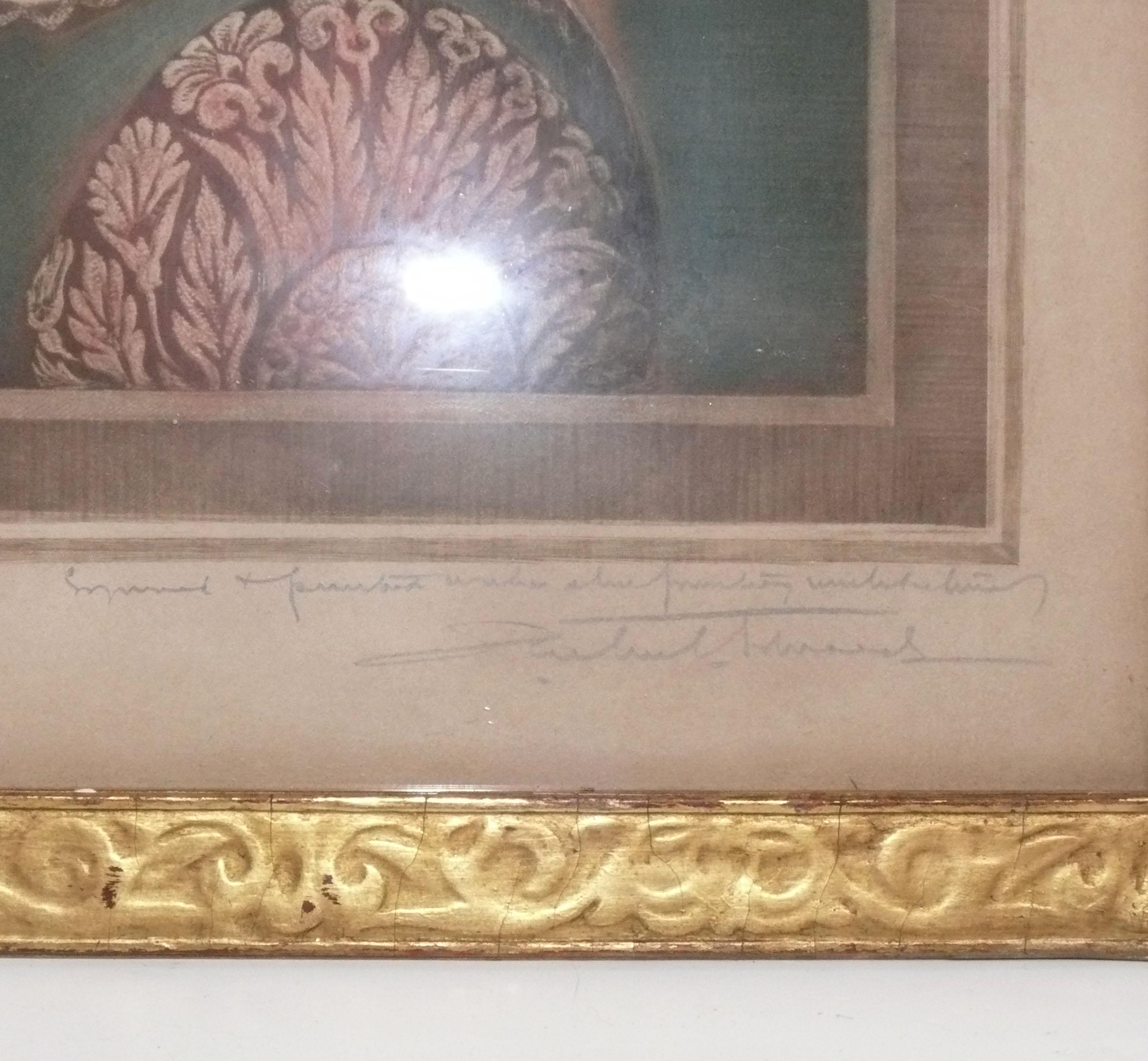 Samuel Arlent Edwards Mezzotinto-Gravuren in Giltwood Frames 18,25 
