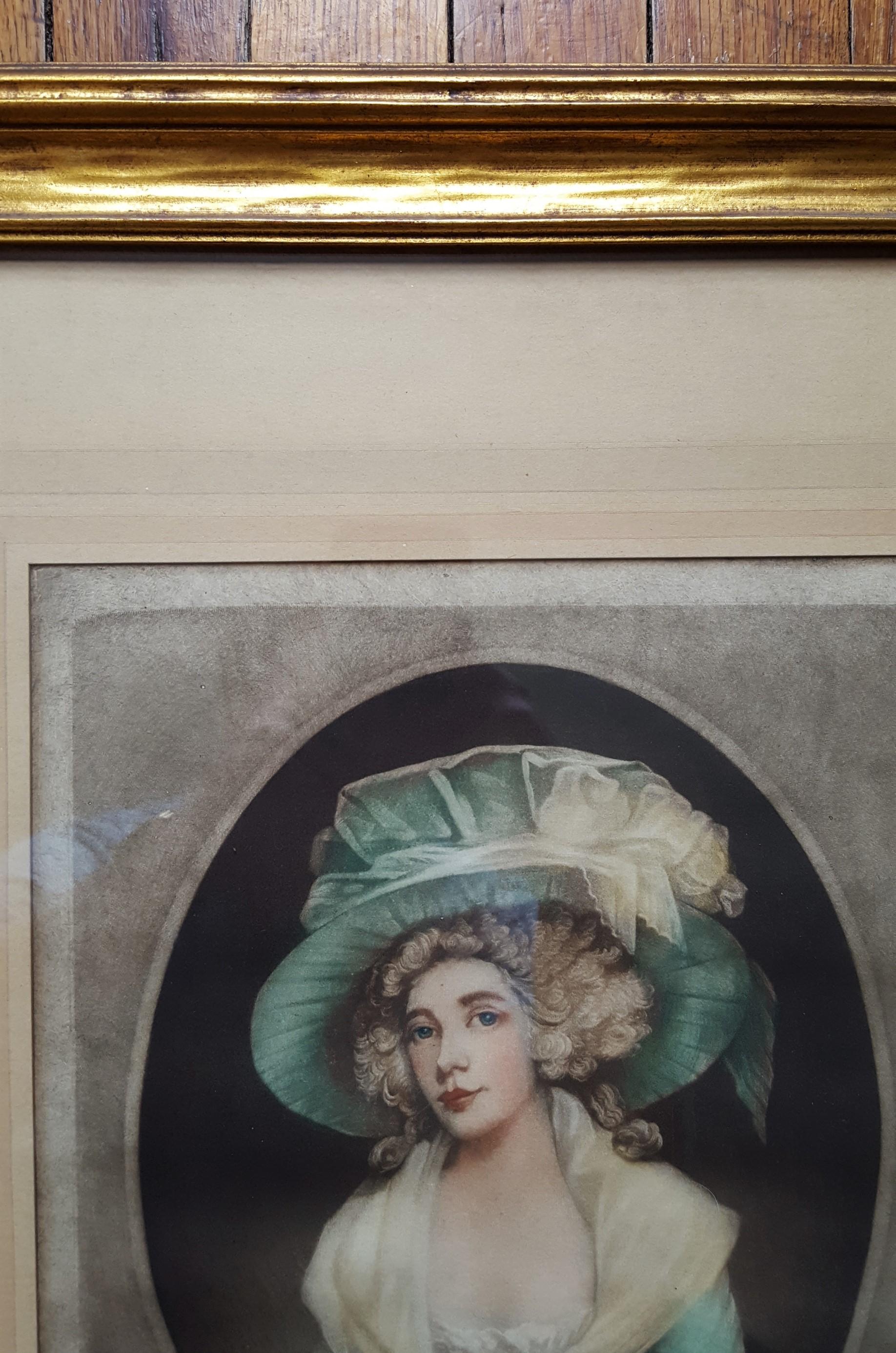 Lady Betty - Gray Portrait Print by Samuel Arlent Edwards