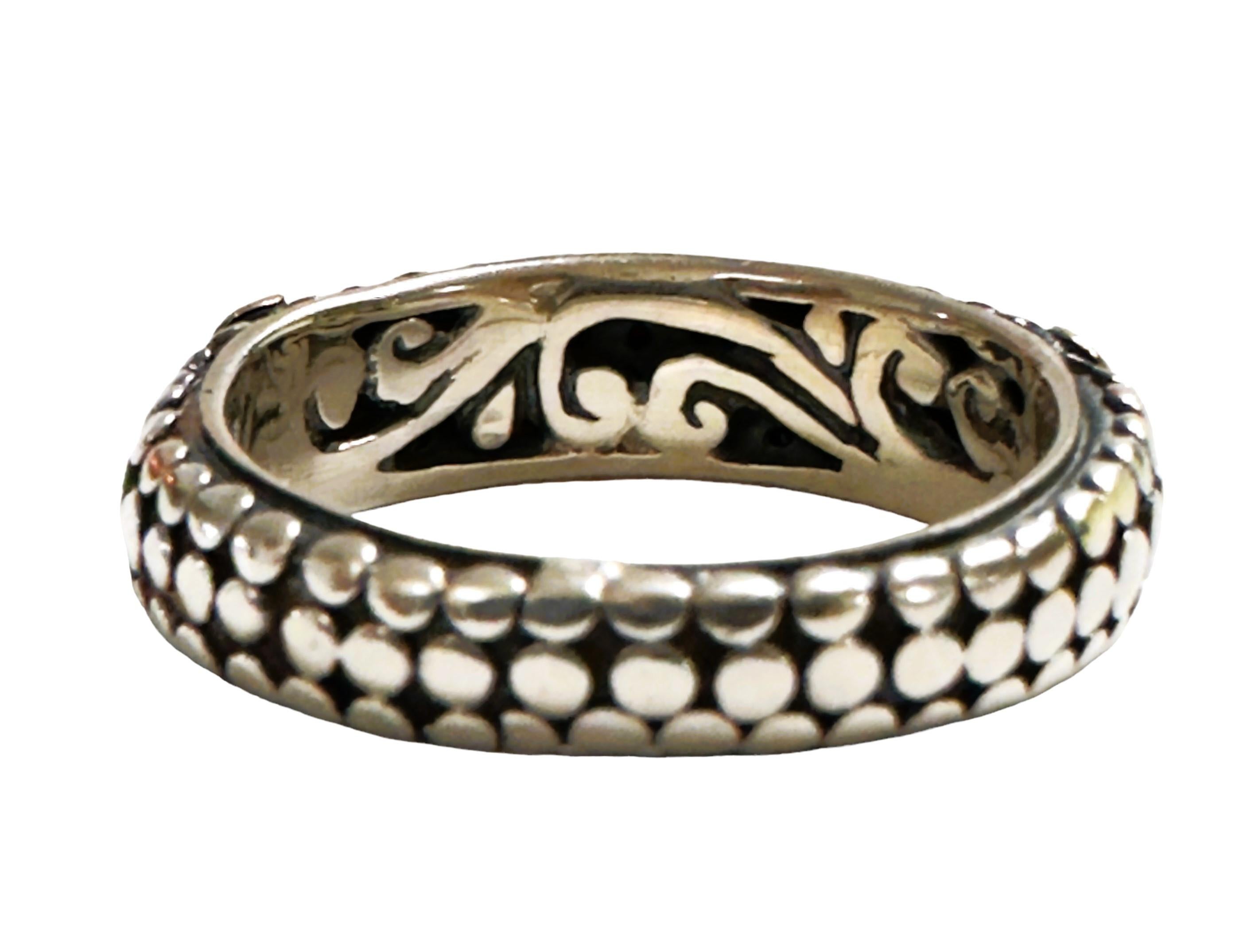 Women's Samuel B 18k & Sterling Silver Black Onyx Ring Size 7