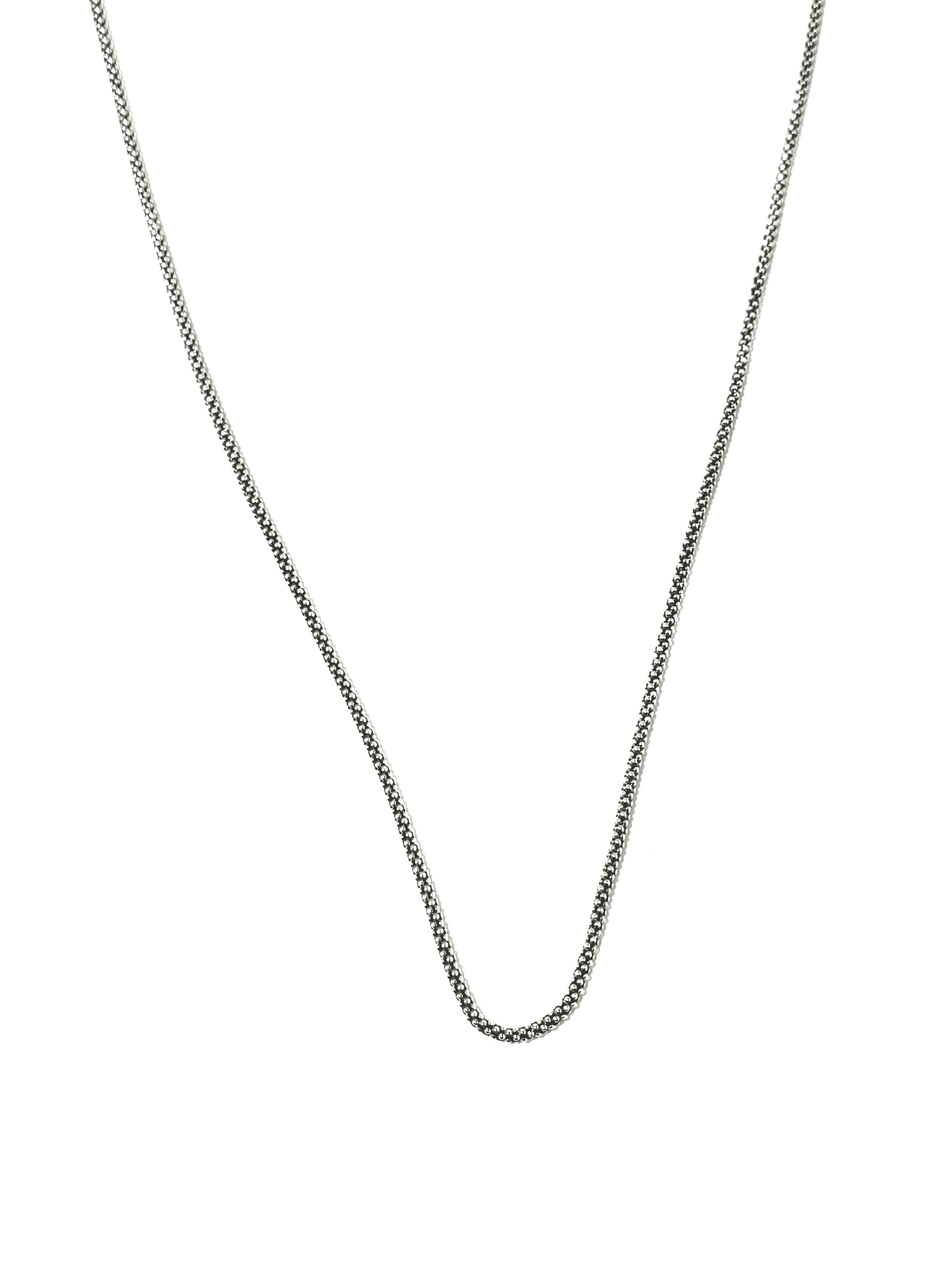 Samuel B BJC Sterling Silver Popcorn Chain Necklace

This is a lovely sterling silver popcorn chain necklace designed by Samuel B BJC. 

Measurements:     Measures 18 inches in length. 
 
Weight: 2.89 g /  1.8 dwt   

Condition: In good condition