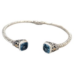 Samuel B. Armband aus Sterlingsilber und 18 Karat