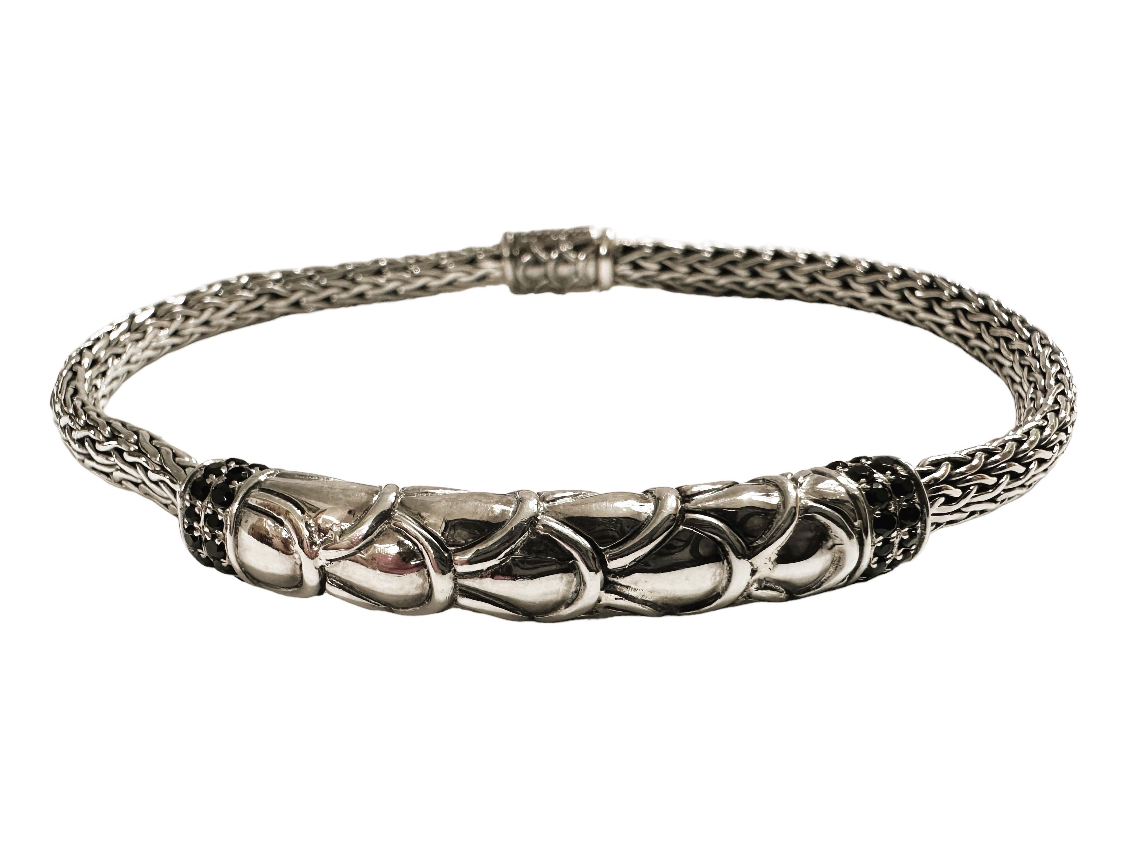 Samuel B Sterling Silver Flexible Bangle Bracelet 7.25 Inches For Sale at 1stDibs samuel b new york bali
