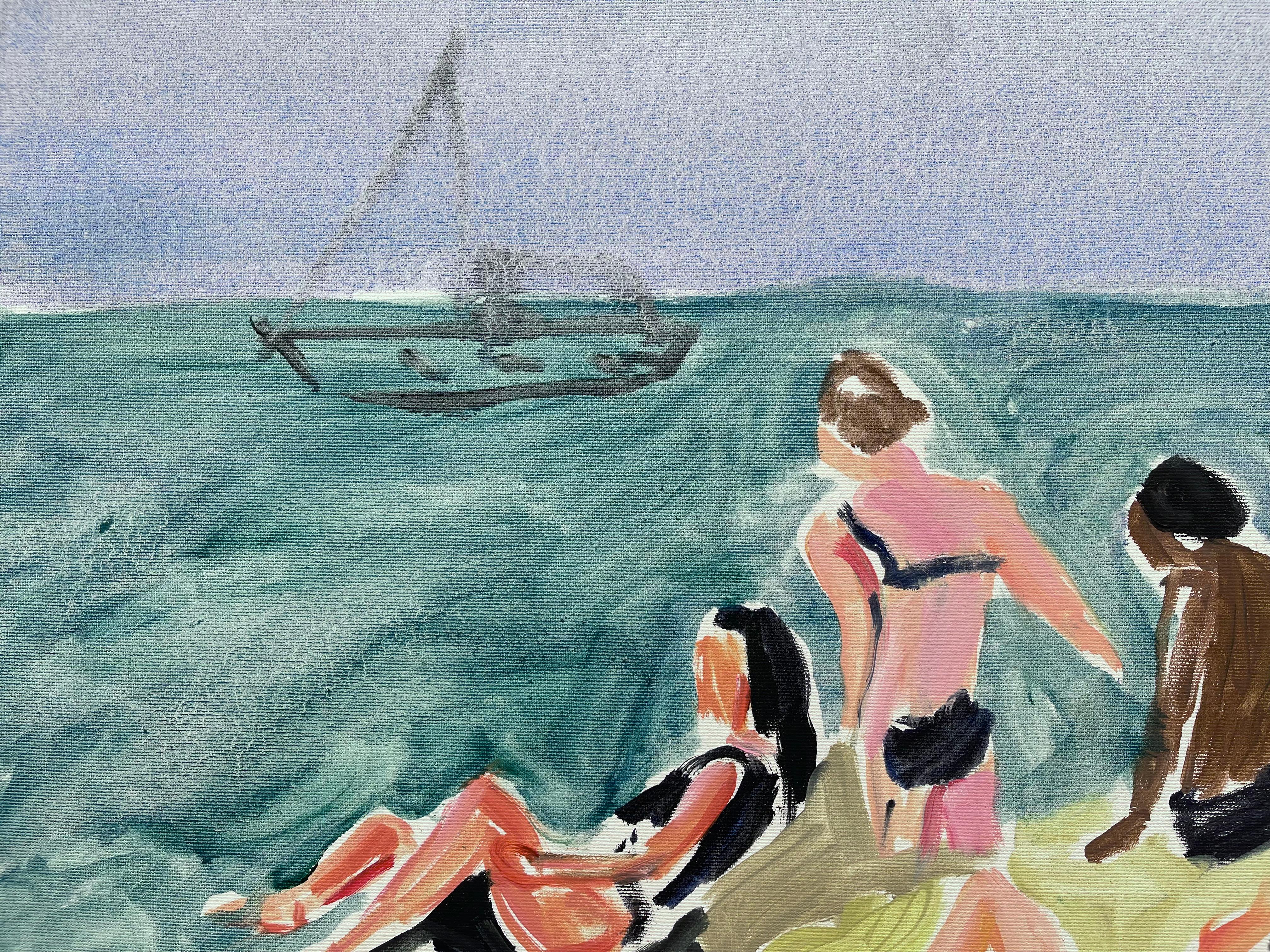 SONNENBAD (Zeitgenössisch), Painting, von Samuel Bloch