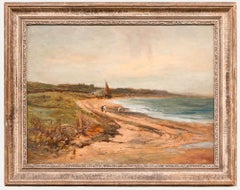 Samuel Bough - Samuel Bough (1822-1878) - 1869 Oil, The Winding Beach Samuel Bough (1822-1878) - 1869 Oil, The Winding Beach