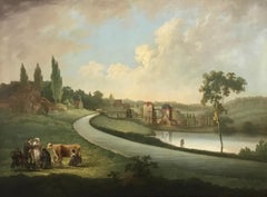 A view of Bullpitts, Bourton and the Hindley factory