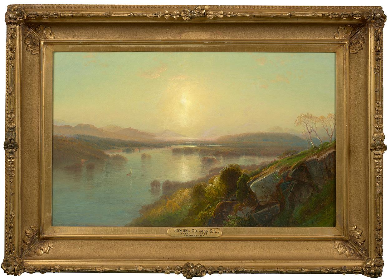 Morning, 1859 - Painting by Samuel Colman