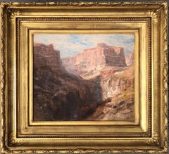 Tower of Babel, Colorado Canyon oil painting by Samuel Colman