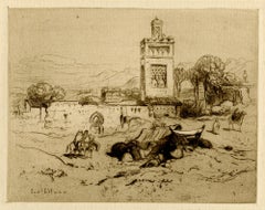 Ruinas de una mezquita, Tlemciem, Argelia
