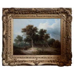 Antique Samuel David Colkett A Norfolk Landscape