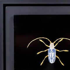 Anatomia Sawyer Beetle - 21st Cent, Contemporary Sculpture, Figurative, Insect