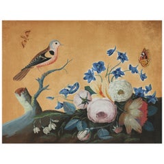 18th Century Samuel Dixon Gouache from 'Foreign and Domestick Birds'