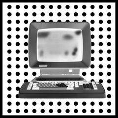 Alpha - Personal Computer Series - Black and White Graphic Photography
