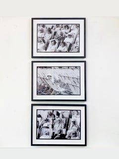 Bandstand, Eastbourne - Black & White Photography Triptych