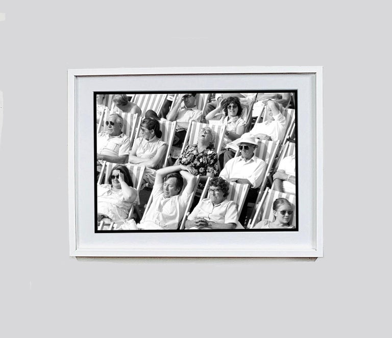 Bandstand I, Eastbourne, UK - Black and White Vintage Photography - Gray Black and White Photograph by Samuel Field