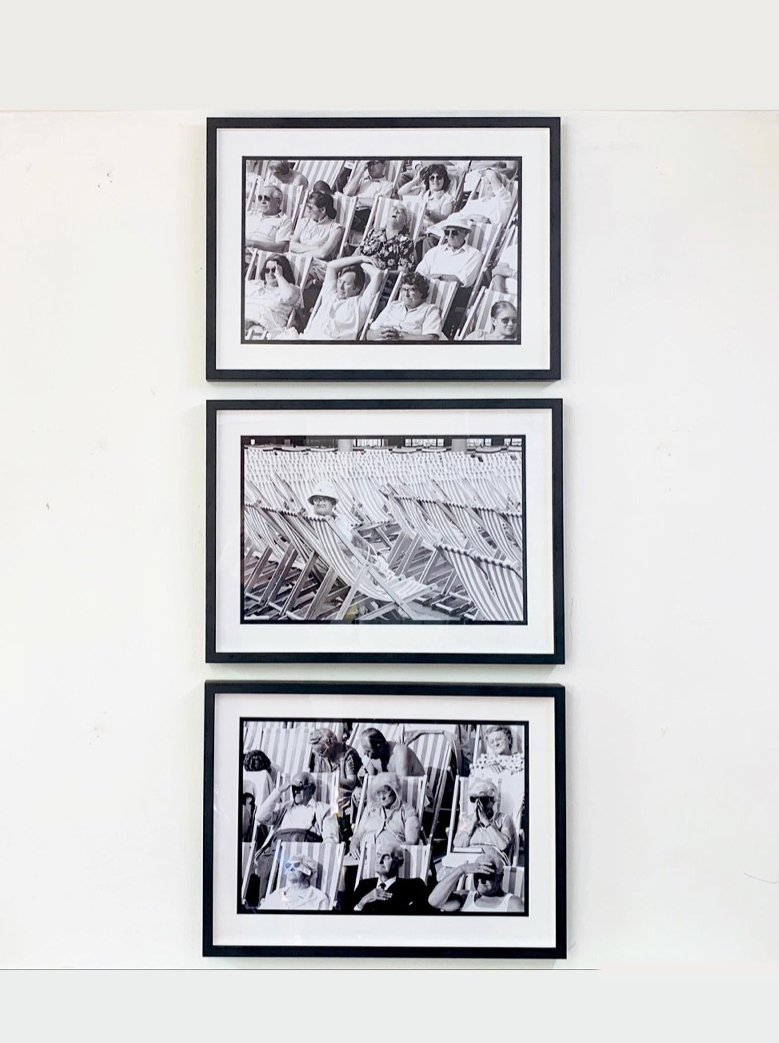 'Bandstand', captured on a visit to his grandparents at the British seaside in Eastbourne, this collection by Samuel Field is a beautiful reminder of days gone by.

This artwork is a limited edition of 25, lustre photographic print, dry-mounted to