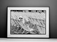 Bandstand III, Eastbourne, UK – Schwarz-Weiß-Vintage-Fotografie in Schwarz-Weiß